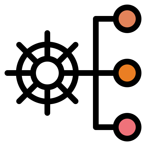 Organization Generic Outline Color icon