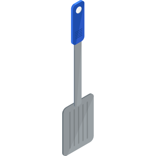 spatule Roundicons Premium Isometric Icône