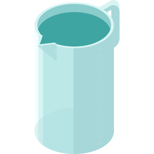 jarra de agua Roundicons Premium Isometric icono