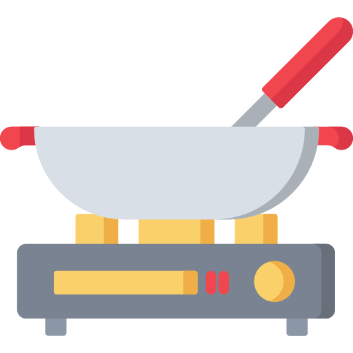 Frying pan Special Flat icon