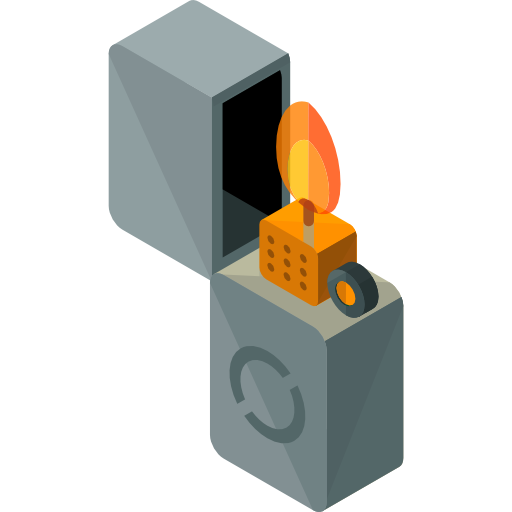 Zippo Roundicons Premium Isometric icon