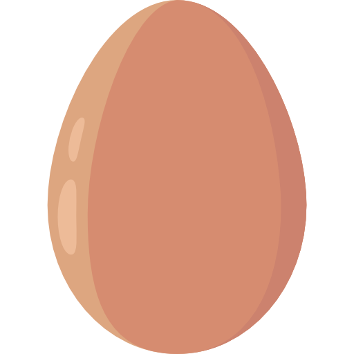 Egg Roundicons Premium Isometric icon
