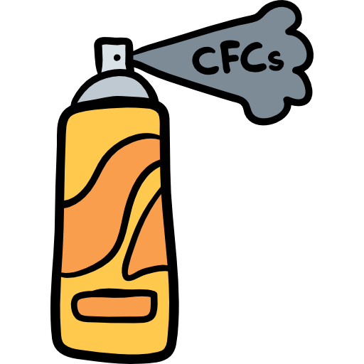 dezodorant Hand Drawn Color ikona