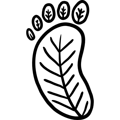 orma Hand Drawn Black icona