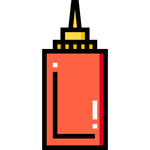 keczup Detailed Straight Lineal color ikona