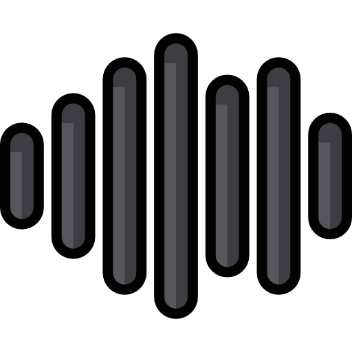 Звуковая панель Detailed Straight Lineal color иконка