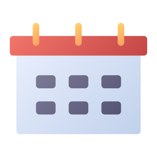 kalender Generic Flat icoon