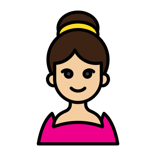 Girl Generic Detailed Outline icon