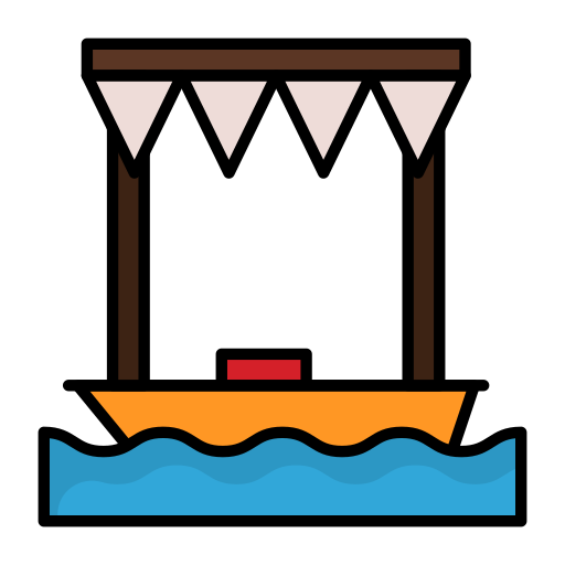Sailboat Generic Detailed Outline icon
