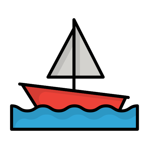 帆船 Generic Detailed Outline icon