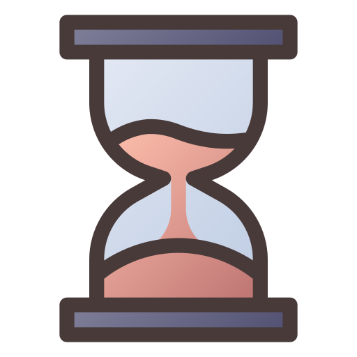 reloj de arena Generic Lineal Color Gradient icono