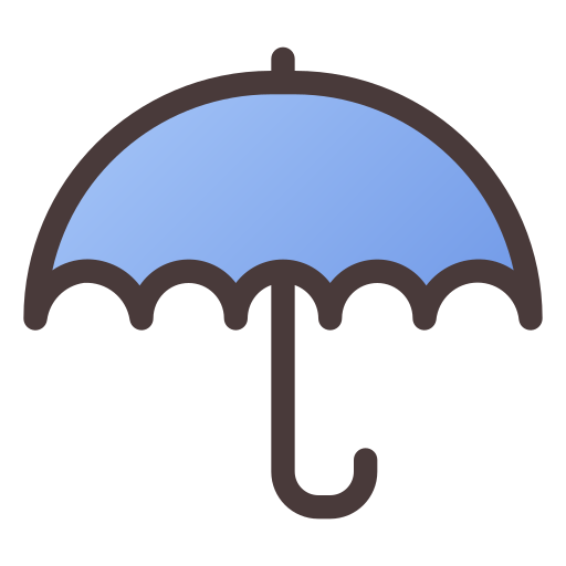 paraplu Generic Lineal Color Gradient icoon