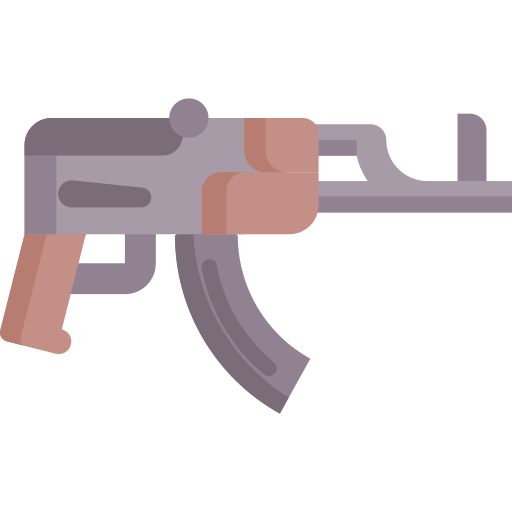 Machine gun Special Flat icon