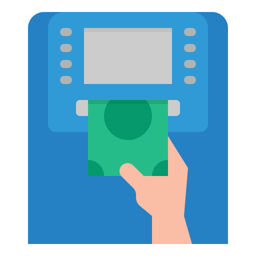 geldautomat Generic Flat icon