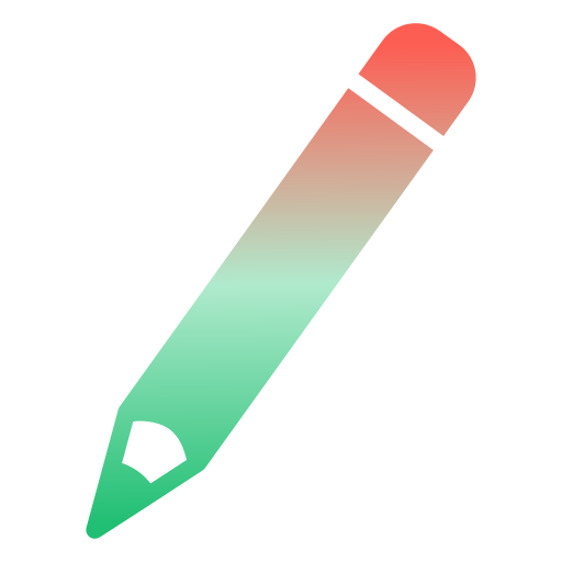 lápis Generic Flat Gradient Ícone