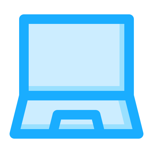 computador portátil Generic Blue Ícone