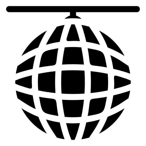 spiegelbol Generic Glyph icoon