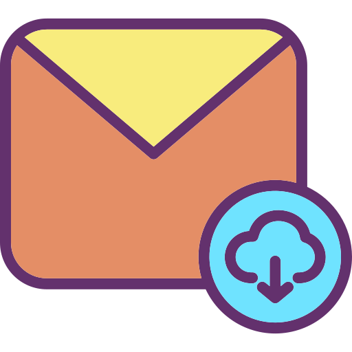 Mail Generic Outline Color icon