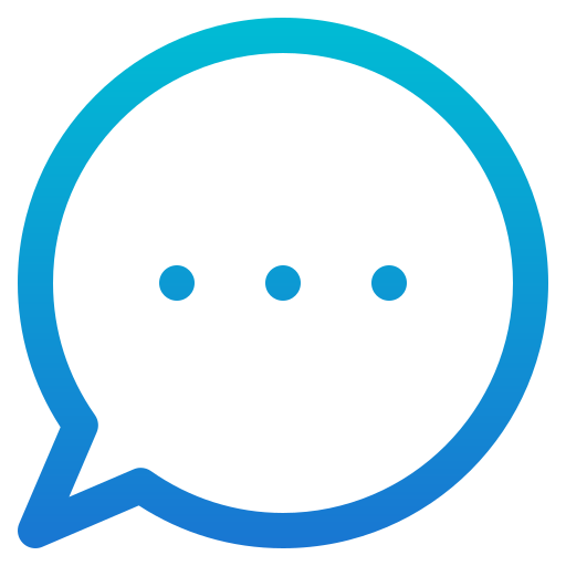 bubble-chat Generic Gradient icoon