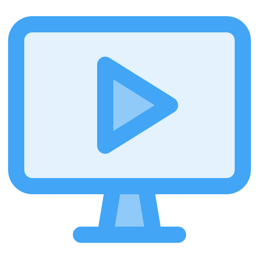 Computer Generic Blue icon