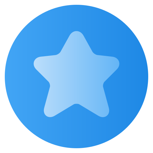 Star Generic Flat Gradient icon