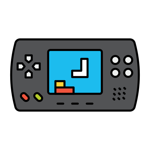 console portatile Generic Thin Outline Color icona