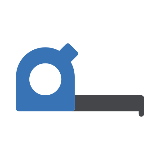 Measure Vector Stall Flat icon