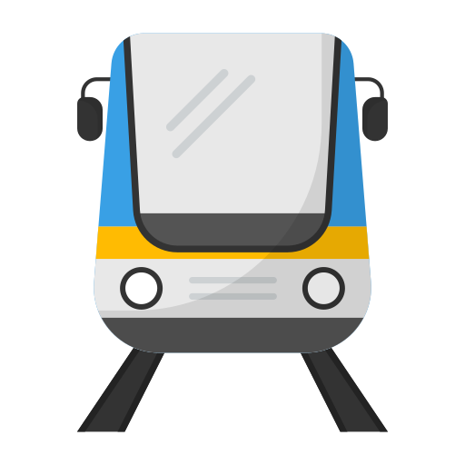 linia tramwajowa Generic Flat ikona