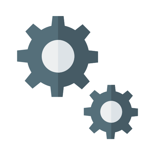 Gears Generic Flat icon