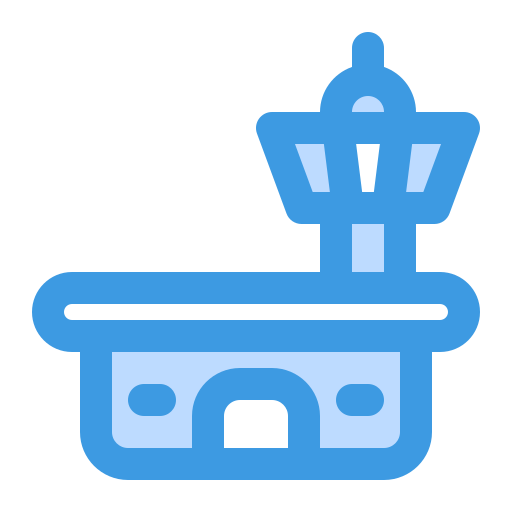 flughafen Generic Blue icon