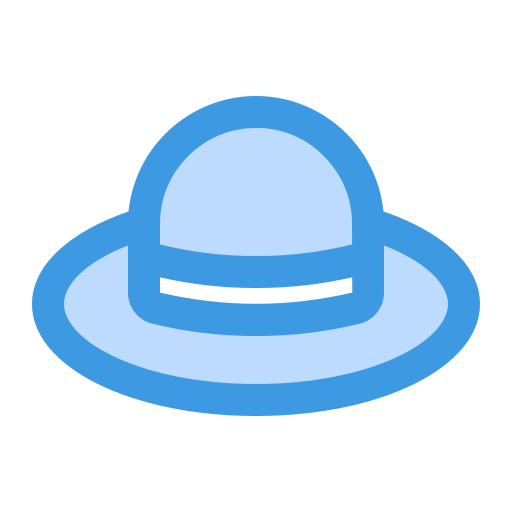 kapelusz przeciwsłoneczny Generic Blue ikona