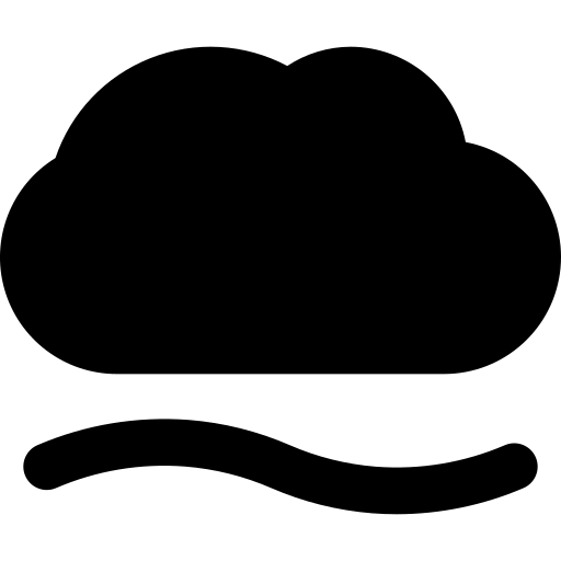 mgła Generic Glyph ikona