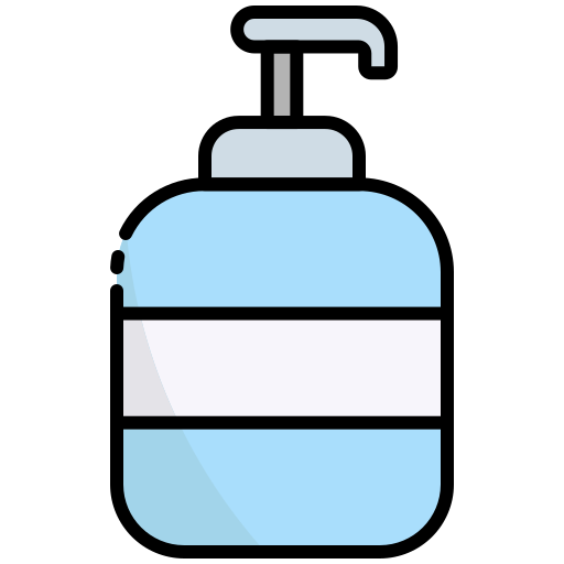 savon pour les mains Generic Outline Color Icône