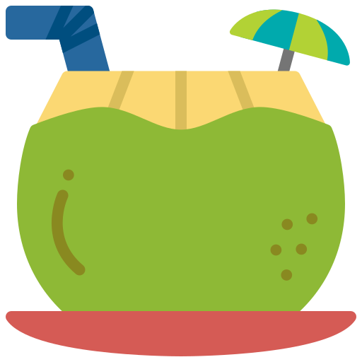 kokosgetränk Generic Flat icon