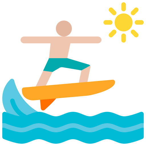 fare surf Generic Flat icona