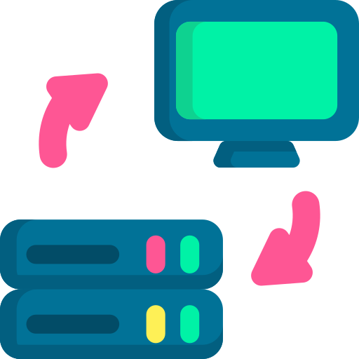 Data exchange Special Flat icon