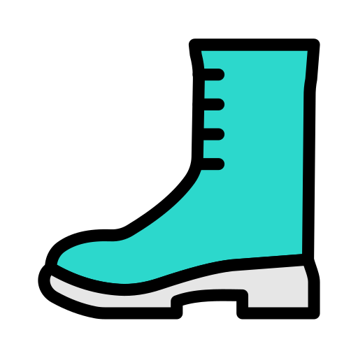 Boot Vector Stall Lineal Color icon