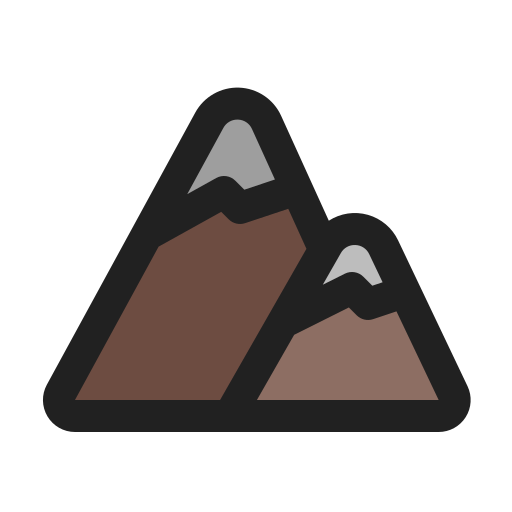 гора Generic Outline Color иконка