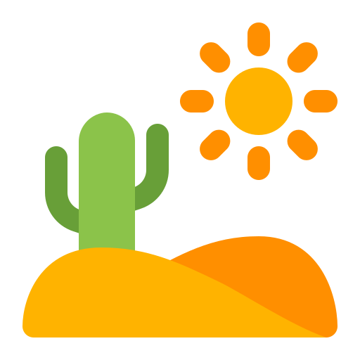 Desert Generic Flat icon