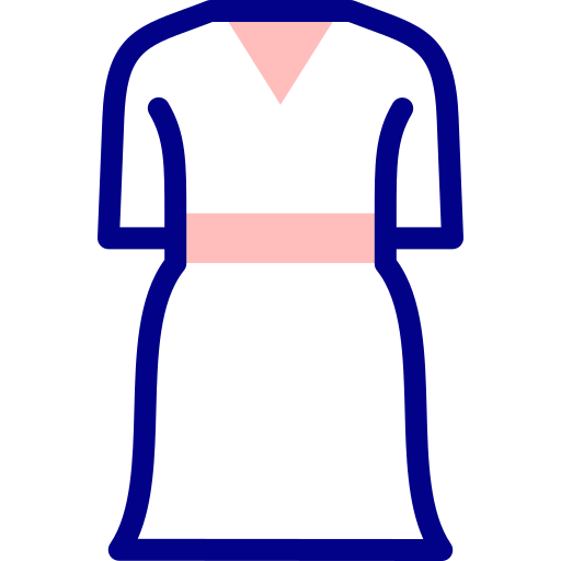 Платье Detailed Mixed Lineal color иконка