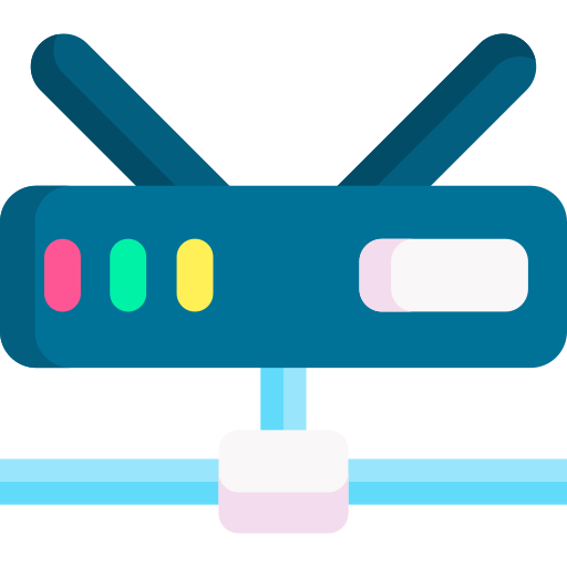 wlan router Special Flat icon