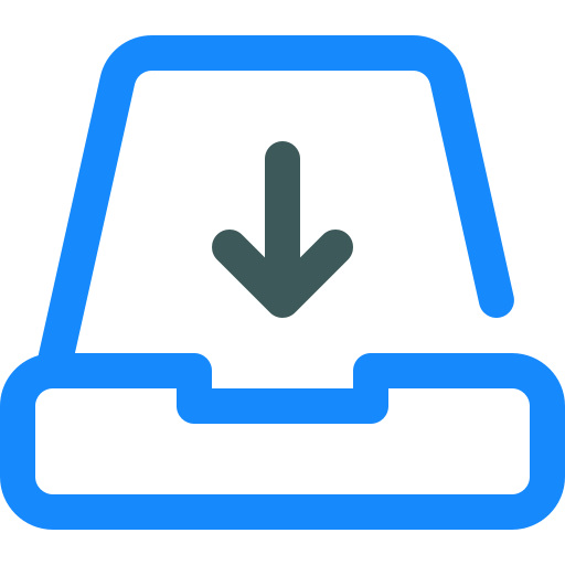 보관소 Generic Blue icon