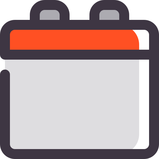 カレンダー Generic Color Omission icon