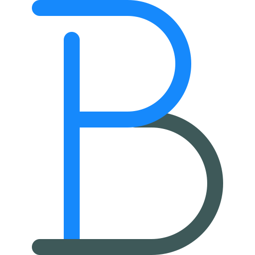 Bold Generic Blue icon