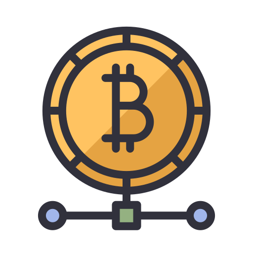 ビットコイン Generic Outline Color icon