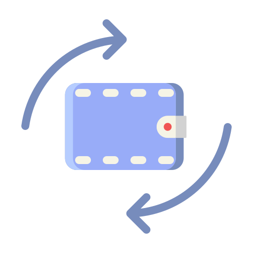 transactie Generic Flat icoon