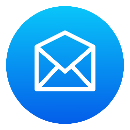 otwórz e-mail Generic Flat Gradient ikona
