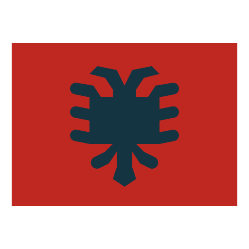 Albania Smalllikeart Flat icon