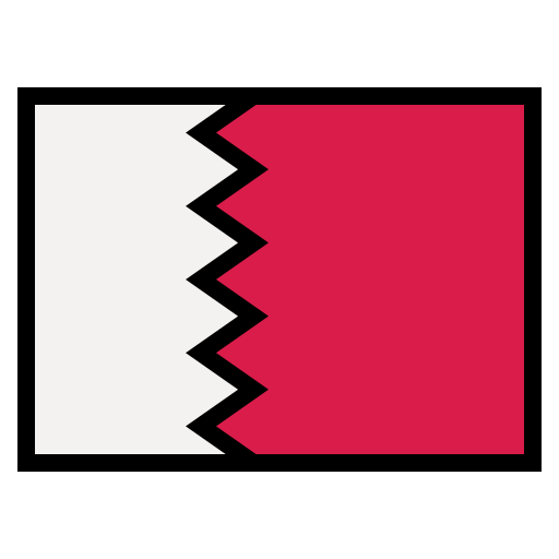 bahrein Smalllikeart Lineal Color icona