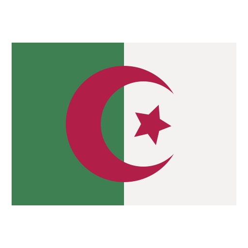 algerije Smalllikeart Flat icoon
